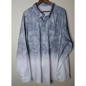 Huk Men's Long Sleeve Subphantis Vented Performance Fishing Shirt 2XL Pockets